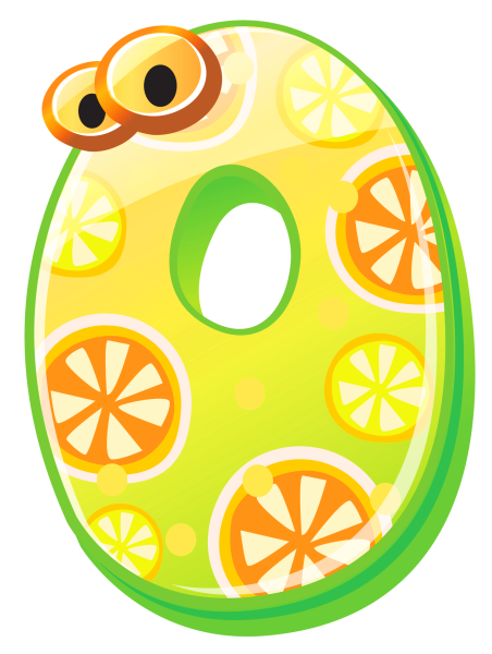 Цифры детские