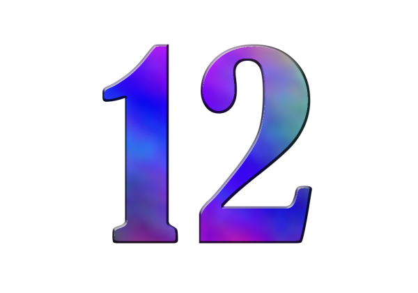 Цифра 12
