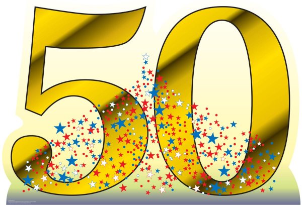 Цифра 50 красиво