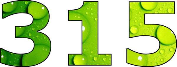 3 Число зеленый