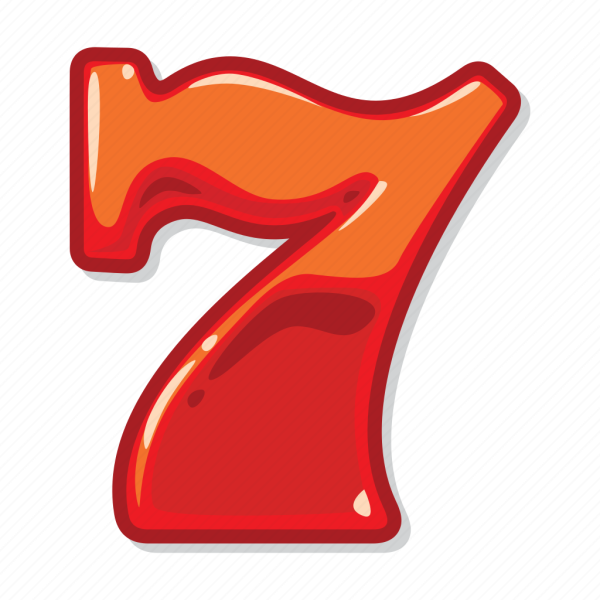 Цифра семь красивая