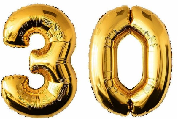 Красивые золотые цифры