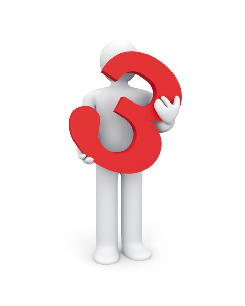 Цифры человечки