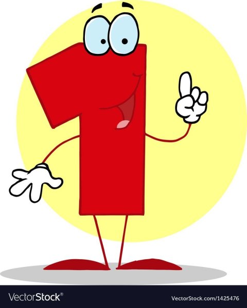 Цифры в виде человечков