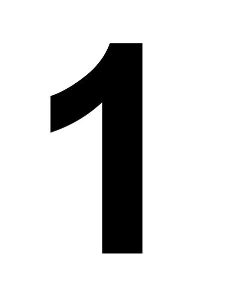 Цифры от 1 до 10