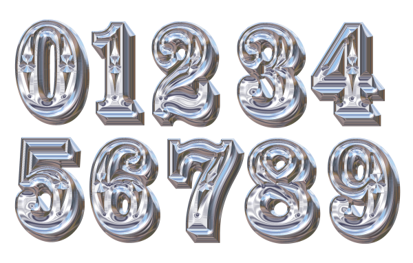 Красивые цифры