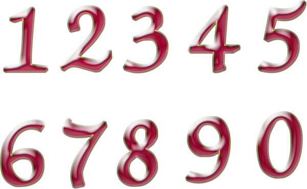 Красивые цифры