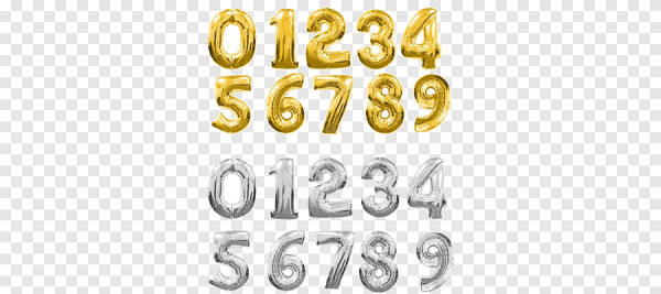 Цифры 73 шары в прозрачном фоне