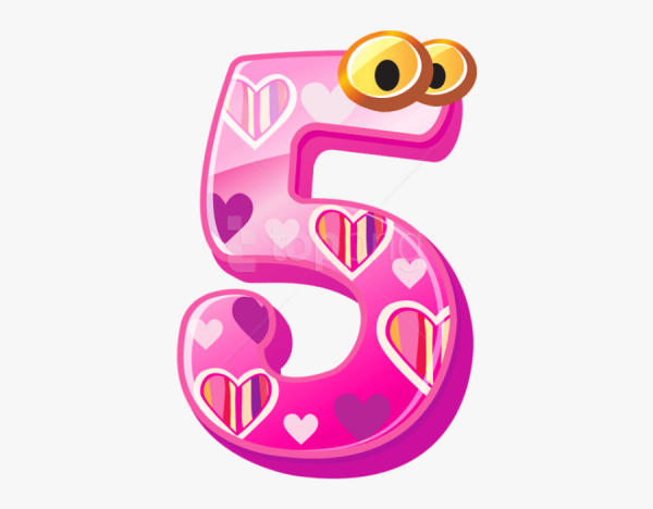 Смешная цифра 5