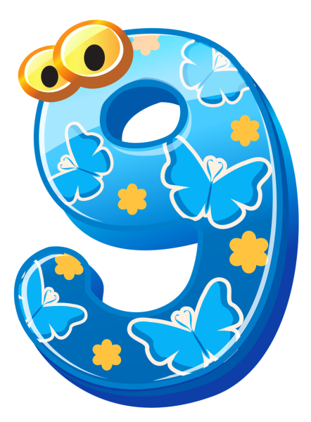 Веселые цифры для детей