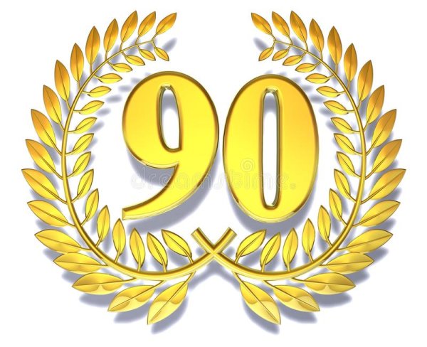 Красивая цифра 80 лет