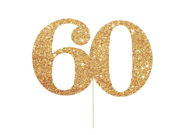 Цифра 60 на юбилей