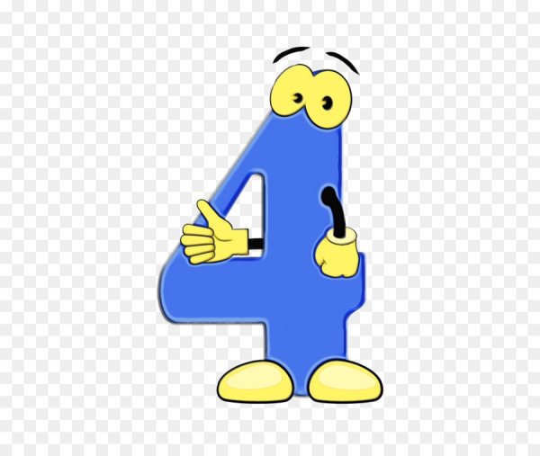 Цифры с глазками для детей