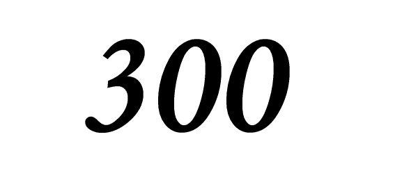 300 Число