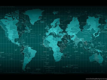 Политическая карта мира HD