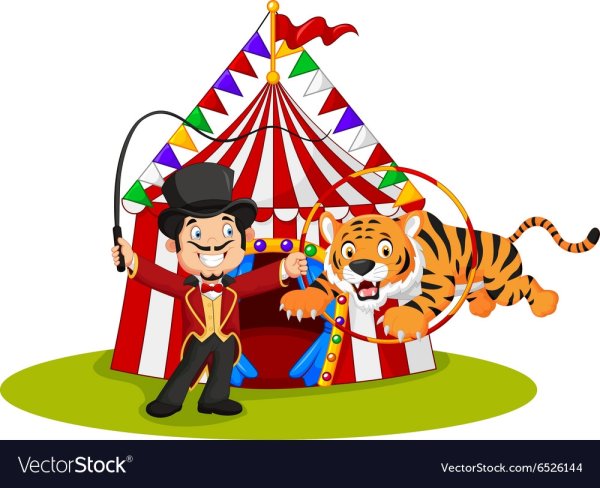Цирк на прозрачном фоне