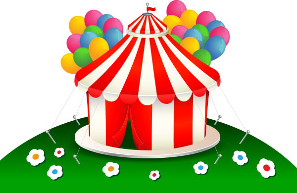 Цирк векторный клипарт