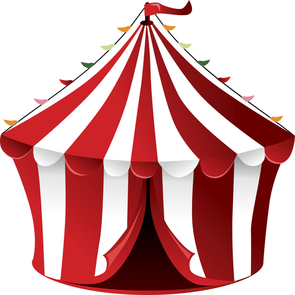 Цирк шапито вектор