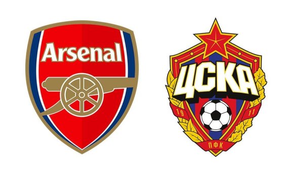 Логотип ЦСКА белый