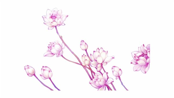 Цветы для фотошопа аниме