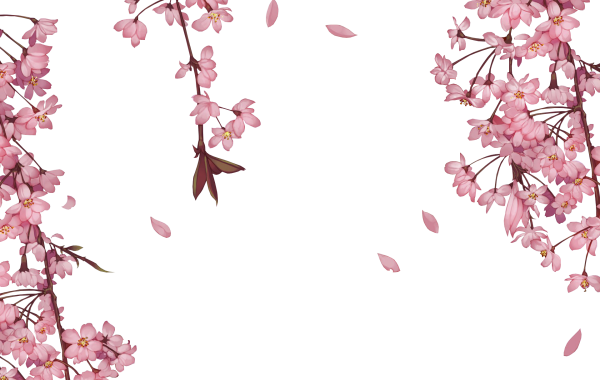 Клипарты цветы аниме