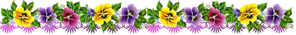 Разделитель цветы