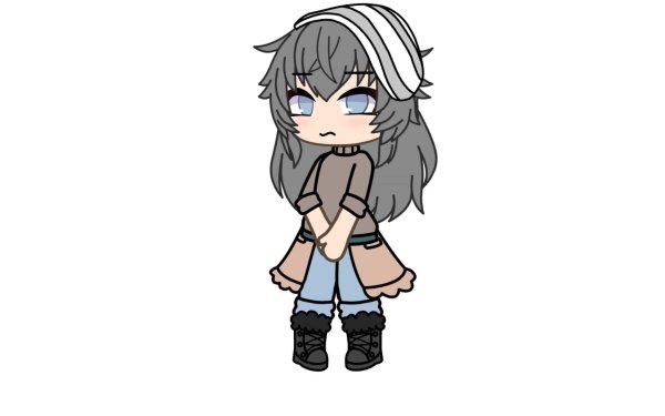 ОС гача лайф девочка без обработки