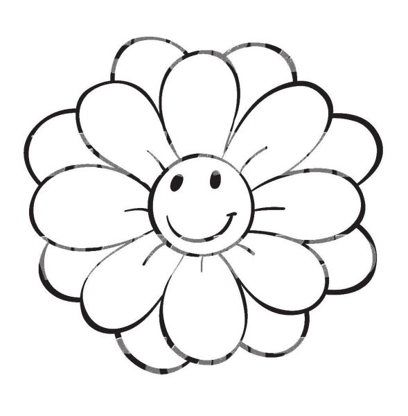 Цветочек без стебля