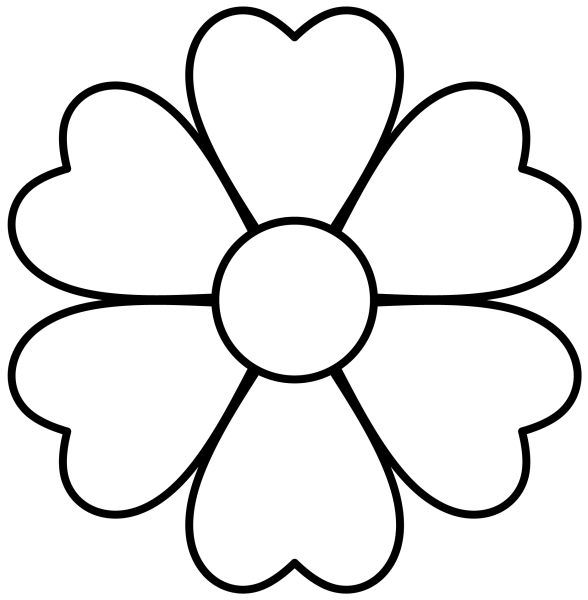 Трафарет "цветы"