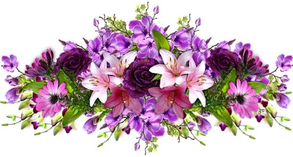 Цветочные композиции для фотошопа