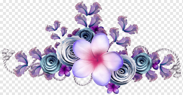 Полоса из цветов