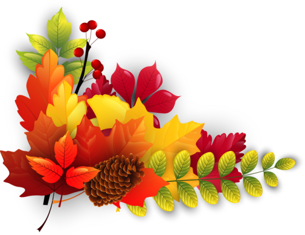 Осенние листья клипарт