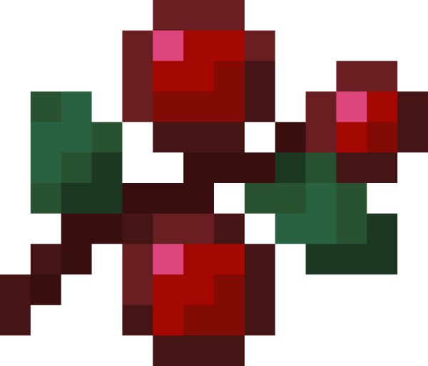 Синий цветочек в майнкрафт