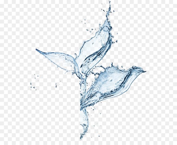 Брызги воды Графика