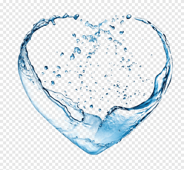 Сердечко из воды