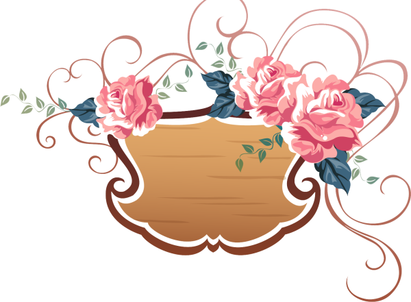 Надпись цветы