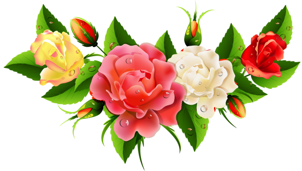 Цветы для украшения открытки