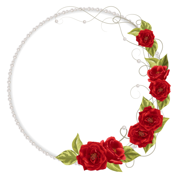 Цветы полукругом