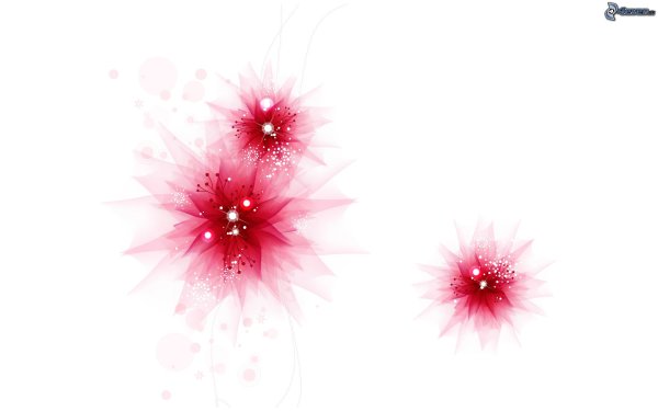 Розовая абстракция