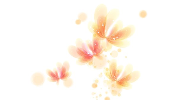 Светлый фон с веточкой