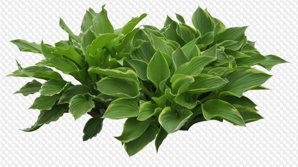 Растения на прозрачном фоне