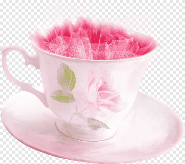 Розовая Кружка для чая