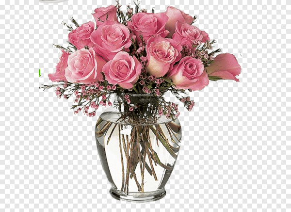 Ваза с цветами для фотошопа