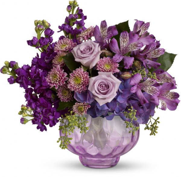 Цветочные композиции на прозрачном фоне