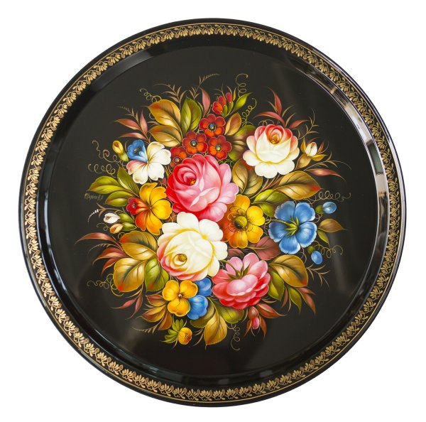 Расписные подносы Жостово