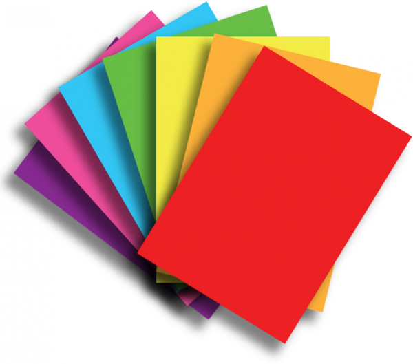 Цветные бумажки