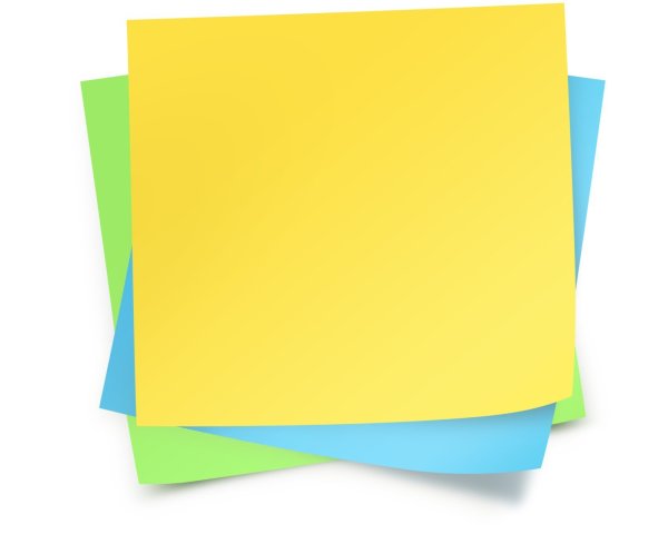 Стикеры цветные