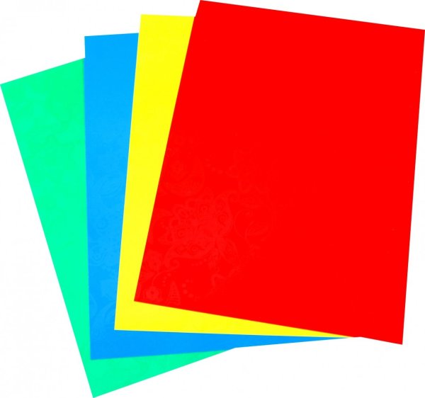 Цветная бумага без фона