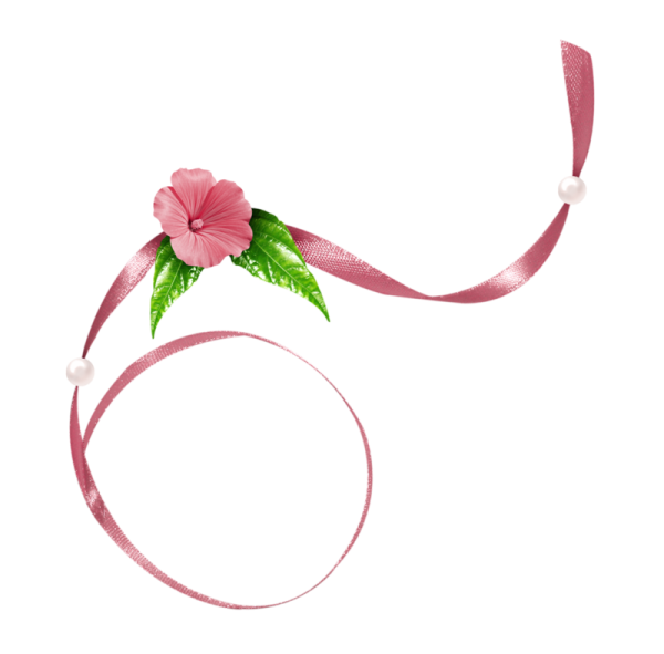 Ленточка с цветами