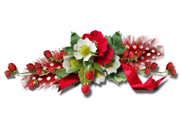 Лента с цветами